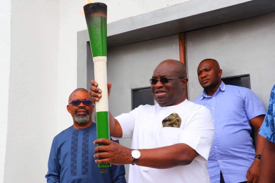 National Sport Festive: Abia Receives Torch of Unity